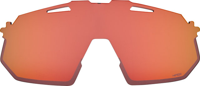 100% Lente de repuesto Hiper para gafas deportivas Hypercraft SQ - hiper red multilayer mirror/hiper red multilayer mirror