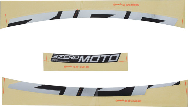 Zipp Decal Kit für 3ZERO MOTO 27,5" - silver