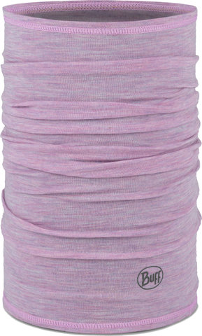 BUFF Bufanda multifuncional ligera de lana merino - solid pansy/universal