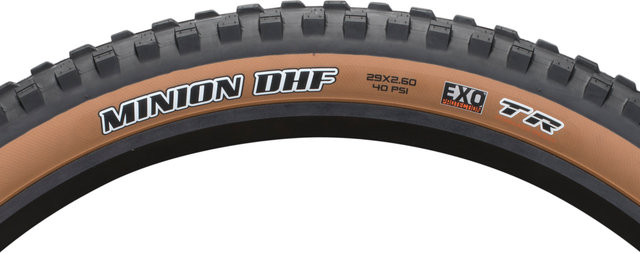 Maxxis Minion DHF Dual EXO WT TR Skinwall 29+ Faltreifen - skinwall/29 "/66 mm/66-622/2.6 "