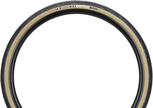 Panaracer GravelKing SK R TLR 28" Folding Tyre Model 2024 - black-amber/28 /40 mm/40-622