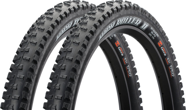 Maxxis Highroller II+ 3C MaxxTerra 27,5+ Faltreifen 2er Set - schwarz/27.5 "/71 mm/71-584/2.8 "