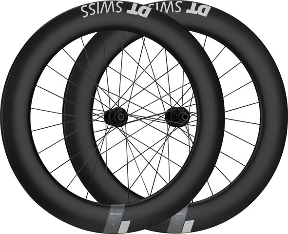 DT Swiss ARC 1400 DICUT 80 Carbon Center Lock Disc 28" Wheelset - black/142 mm/100 mm/28"/100 mm/100 mm/142 mm/Shimano Road