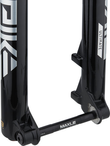 RockShox Pike Ultimate RC2 DebonAir+ Boost 27.5" Suspension Fork - gloss black/15 mm Thru Axle/120 mm/44 mm/1 1/8" - 1,5" tapered/110 mm/27.5" (650B)/110 mm/110 mm