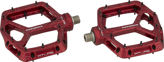 Race Face Atlas Platform Pedals - red