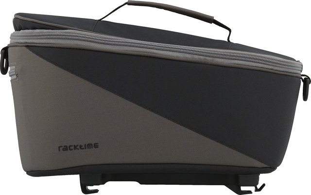 Racktime Talis 2.0 Pannier Rack Bag - carbon black-stone grey/8000 ml