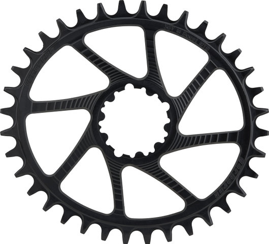 Garbaruk Oval Chainring GXP/DUB Boost Direct Mount Single Speed - black/36 