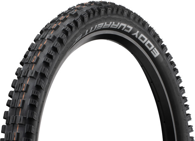 Schwalbe Cubierta plegable EddyCurrentFrontEvolution ADDIXSoftSuper Trail 27,5+ - negro/27.5 /70 /70-584/2.8 