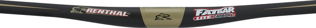 Renthal Fatbar Lite Carbon 35 10 mm Riser Lenker - carbon-gold/760 mm