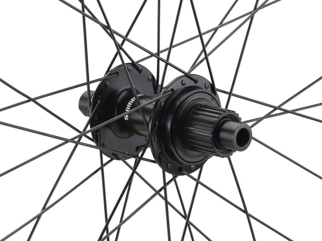 bc basic Mountain Deore Disc Center Lock DT Swiss 533D 29" Boost Laufrad - schwarz/Shimano Micro Spline/148 mm/Boost/29"/Shimano Micro Spline/148 mm/nur Hinterrad/nur Hinterrad