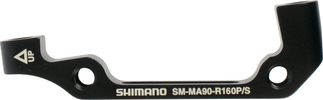 Shimano Adaptateur de Frein à Disque XTR, XT pour Disque de 160 mm - noir/arrière IS sur PM