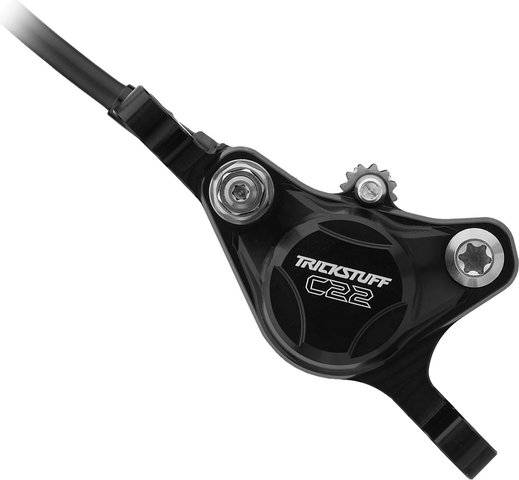 Trickstuff Piccola Carbon Front+Rear Disc Brake Set Post Mount - black / black/Set/left/right (side-specific)