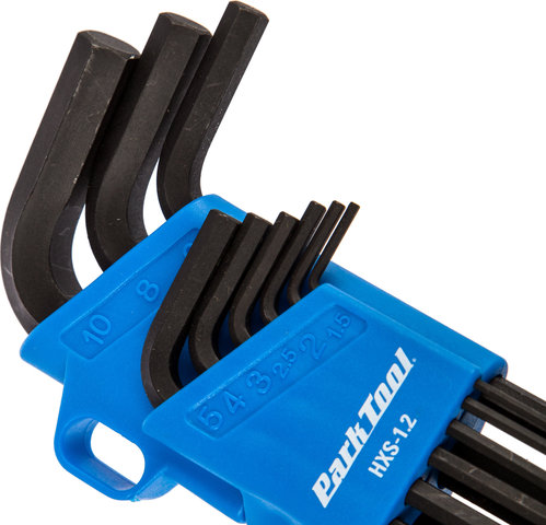 ParkTool Set de llaves hexagonales acodadas HXS-1.2 - negro-azul