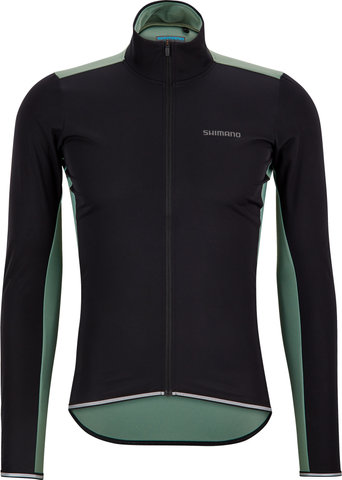 Shimano Evolve Wind Insulated Trikot - army green/M