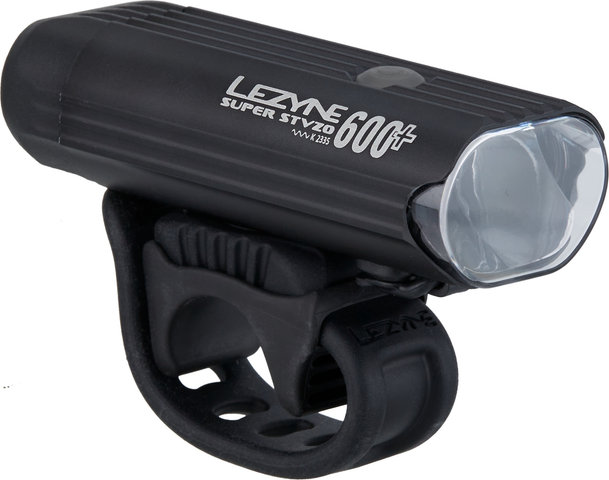 Lezyne Super 600+ LED Frontlicht mit StVZO-Zulassung - satinschwarz/600