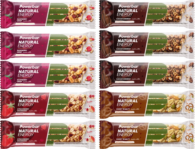 Powerbar Natural Energy Cereal Bar - 10 Bars - mixed