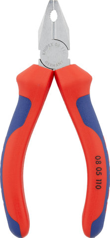 Knipex Mini-Kombizange - rot-blau