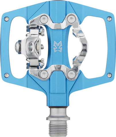 KCNC AM Trap Click / Platform Pedals - blue