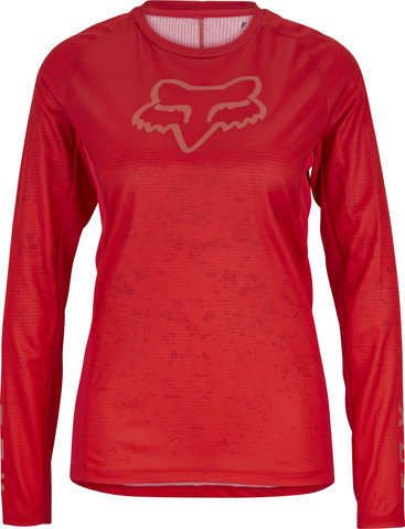 Fox Head Women's Defend Lunar LS Jersey - berry punch/XS