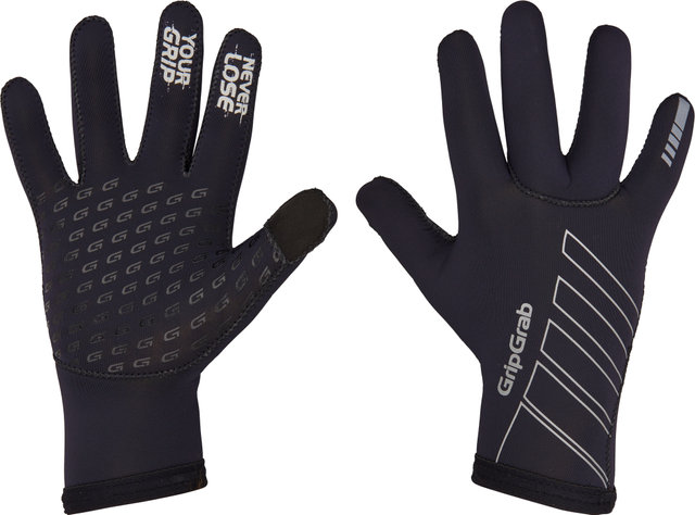 GripGrab Neoprene Rainy Weather Full Finger Gloves - black/M