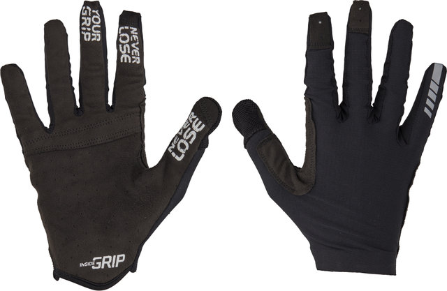 GripGrab Aerolite InsideGrip Ganzfinger-Handschuhe - black/M