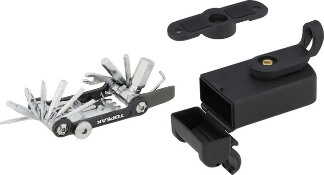 Topeak Ninja Master+ ToolBox T20 mit Mini 20 Pro Multitool - schwarz