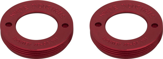 White Industries MR30 Extractor Caps - red/universal