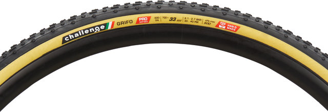 Challenge Grifo Pro 28" Faltreifen - schwarz-hellbraun/28 "/33 mm/33-622