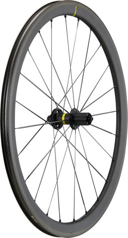 Mavic Cosmic SLR 40 Carbon Laufradsatz - schwarz/Non Boost/Non Boost/130 mm/100 mm/28"/Shimano Road/100 mm/Shimano Road/100 mm/130 mm