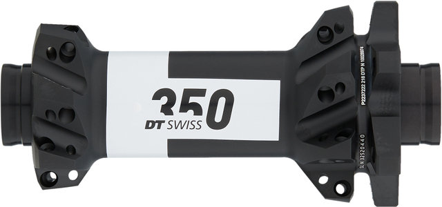 DT Swiss 350 Straight Pull MTB Boost 6-Bolt Disc Front Hub - black/15 x 110 mm / 28 hole