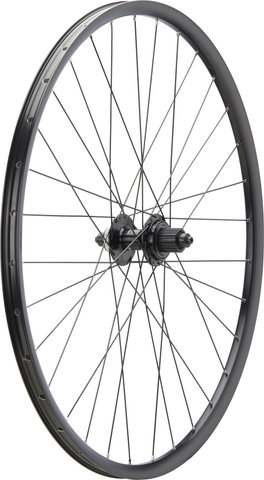 bc basic Urban Deore Disc Center Lock P-22 28" Wheel - black/28" Rear 10x135 Shimano Micro Spline