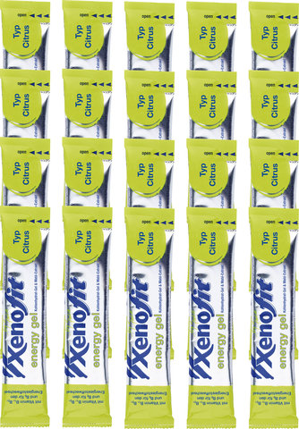 Xenofit energy gel - 20 pcs. - citrus