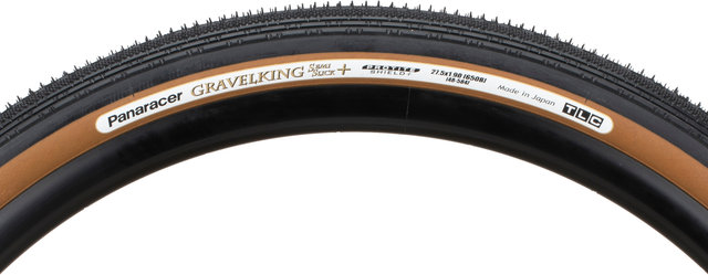 Panaracer Gravelking Semi Slick Plus TLC 27,5" Faltreifen - black-brown/27.5 "/48 mm/48-584/1.9 "