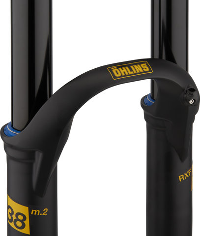 ÖHLINS RXF38 m.2 Air 29" Boost Suspension Fork - black/15 mm Thru Axle/170 mm/44 mm/1 1/8" - 1,5" tapered/110 mm/29"/110 mm/110 mm