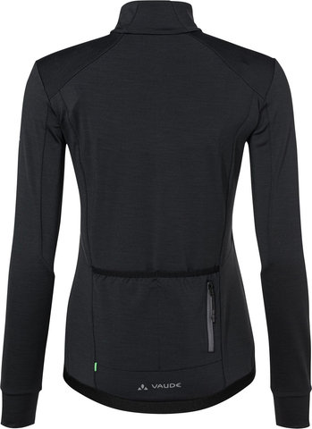 VAUDE Camiseta Womens Kuro Halfzip LS - black/36