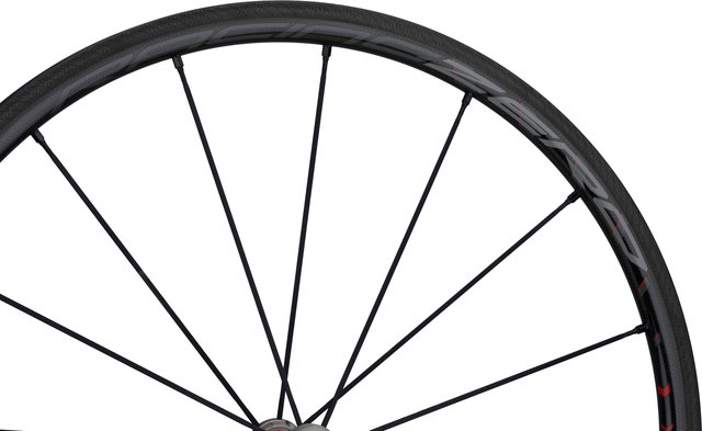 Fulcrum Racing Zero Carbon C17 Wheelset - carbon-black/28" set (front 9x100 + rear 10x130) Campy