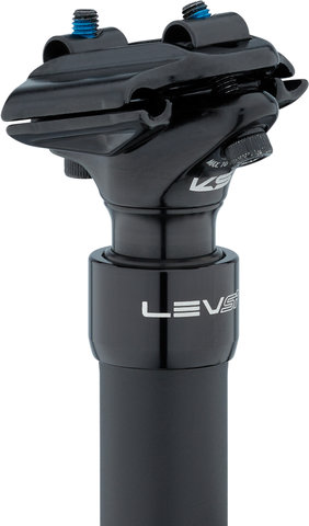 Kind Shock Tija de sillín LEV-Si 100 mm - black/27,2 mm / 415 mm / SB 0 mm / Southpaw 31,8 mm, traditional