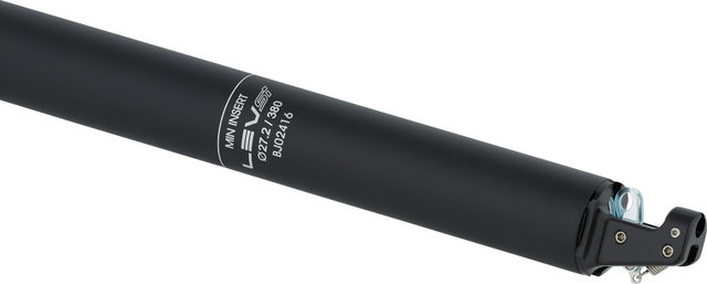 Kind Shock Tige de Selle LEV-Si 100 mm - black/27,2 mm / 415 mm / SB 0 mm / Southpaw 31,8 mm, traditionnel