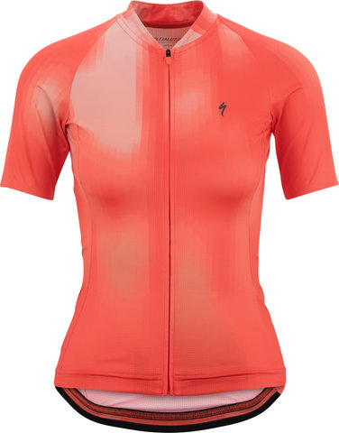 Specialized Maillot pour DamesSL Air Distortion S/S - vivid coral/S