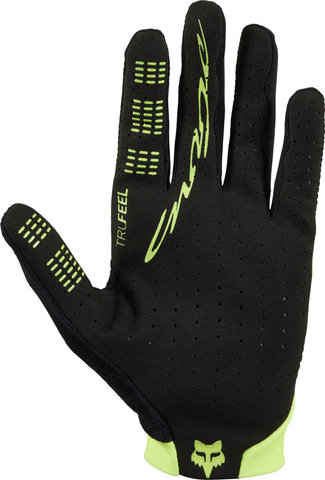 Fox Head Flexair Lunar Capsule Full Finger Gloves - black-yellow/M