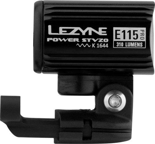 Lezyne Power Pro E115 LED Front Light for E-Bikes - StVZO Approved - black/210