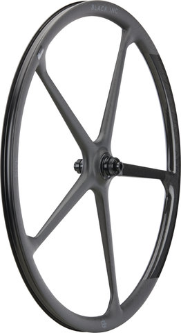 Black Inc Juego de ruedas Five Disc Center Lock Carbon 28" - black/Non Boost/Non Boost/142 mm/100 mm/28"/Shimano carretera/100 mm/Shimano carretera/100 mm/142 mm