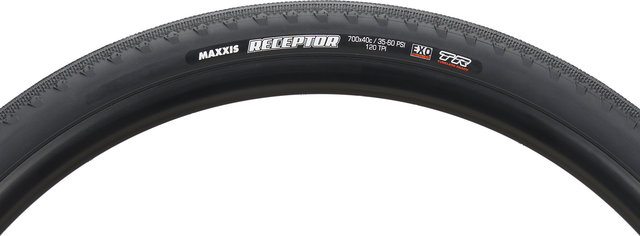 Maxxis Receptor Dual EXO TR 28" Faltreifen - schwarz/28 "/40 mm/40-622