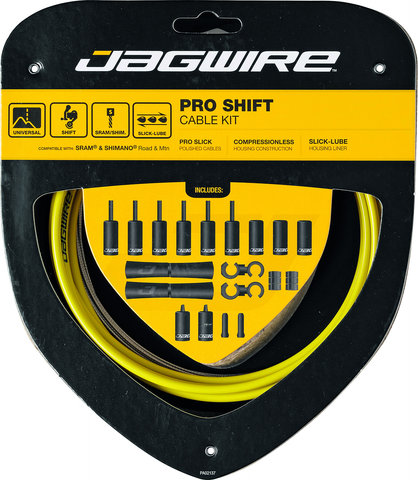 Jagwire 2X Pro Schaltzugset - yellow