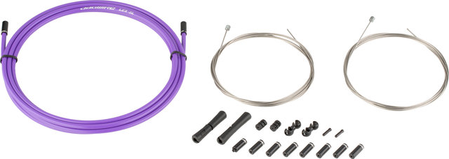 Jagwire 2X Sport Schaltzugset - purple