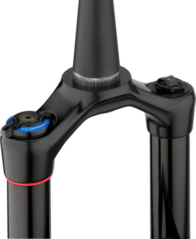 RockShox Fourche à Suspension Pike DJ Solo Air 26" - gloss black/Axe Traversant 12 mm/40 /140 /1 1/8" - 1,5" tapered/100 mm/26"/100 mm/100 mm