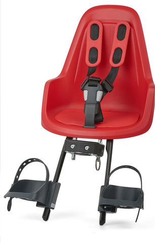 bobike Asiento para niños ONE Mini Front con soporte de montaje - strawberry red