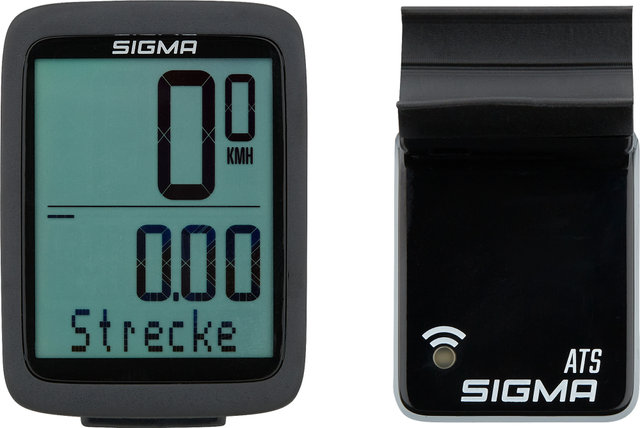 Cuentakilómetros Sigma BC 10.0 WL ATS Negro para bici