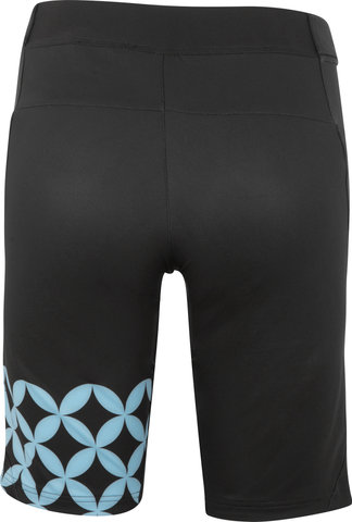 Shimano Sayama Printed Damen Shorts - black-blue/S