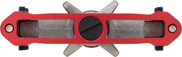 crankbrothers Pedales de clip Mallet 3 - red-red/universal